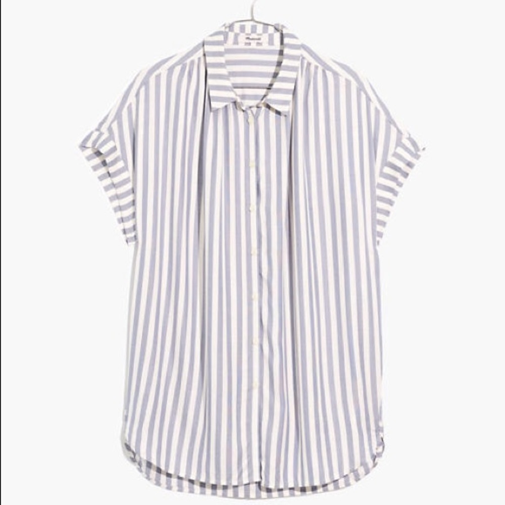 Madewell Central Shirt in Pompano Stripe